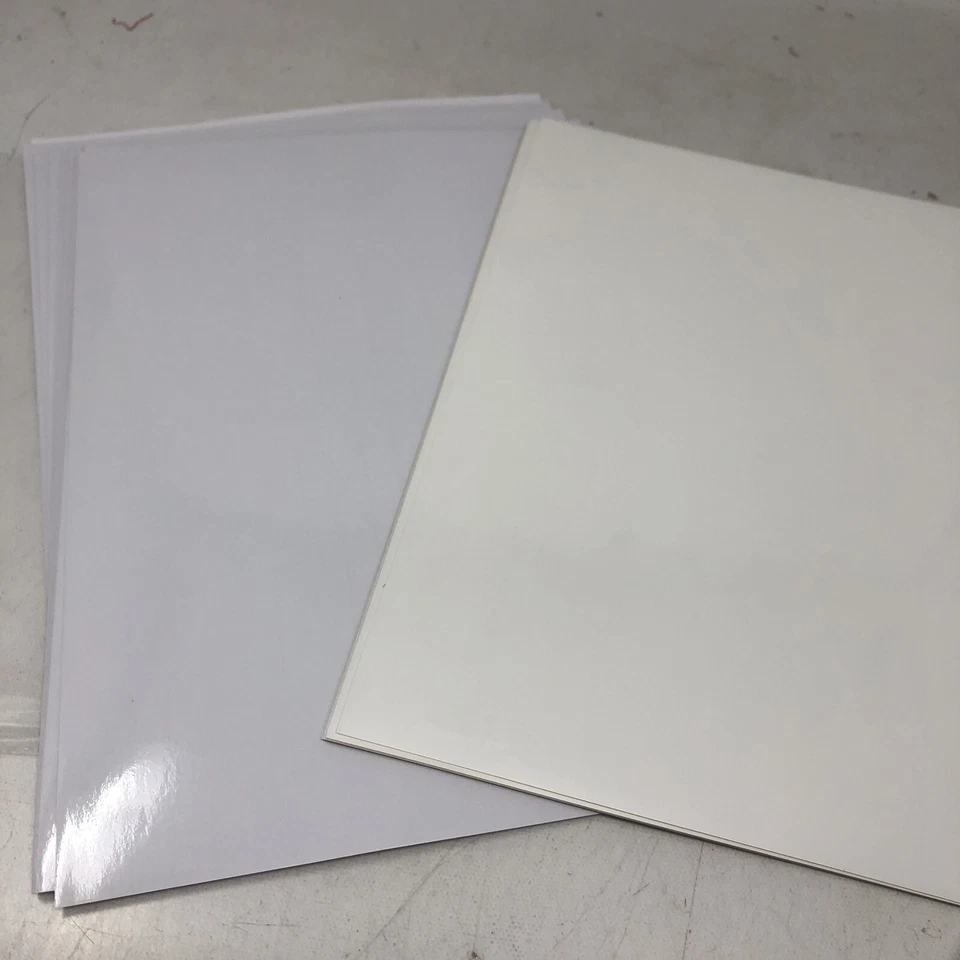 Первоклассный прозрачный печатный виниловый комплект 5 листов печатная наклейка бумага и 15 ламинат - Изображение 4 из 4