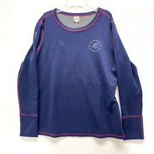 Hunt Club Heritage Reversible Athletic Shirt Women's Size XL - Navy Gray Riding