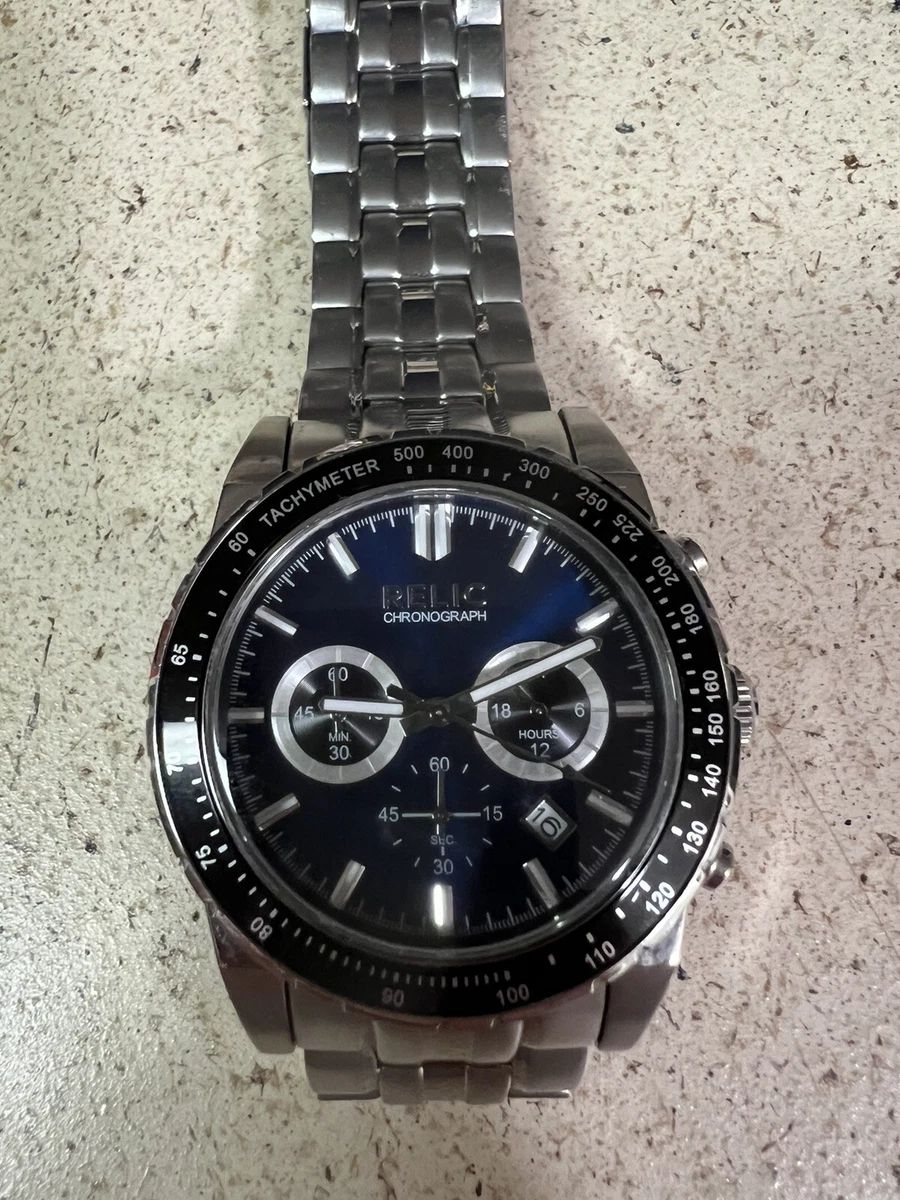 Relic chronograph hotsell