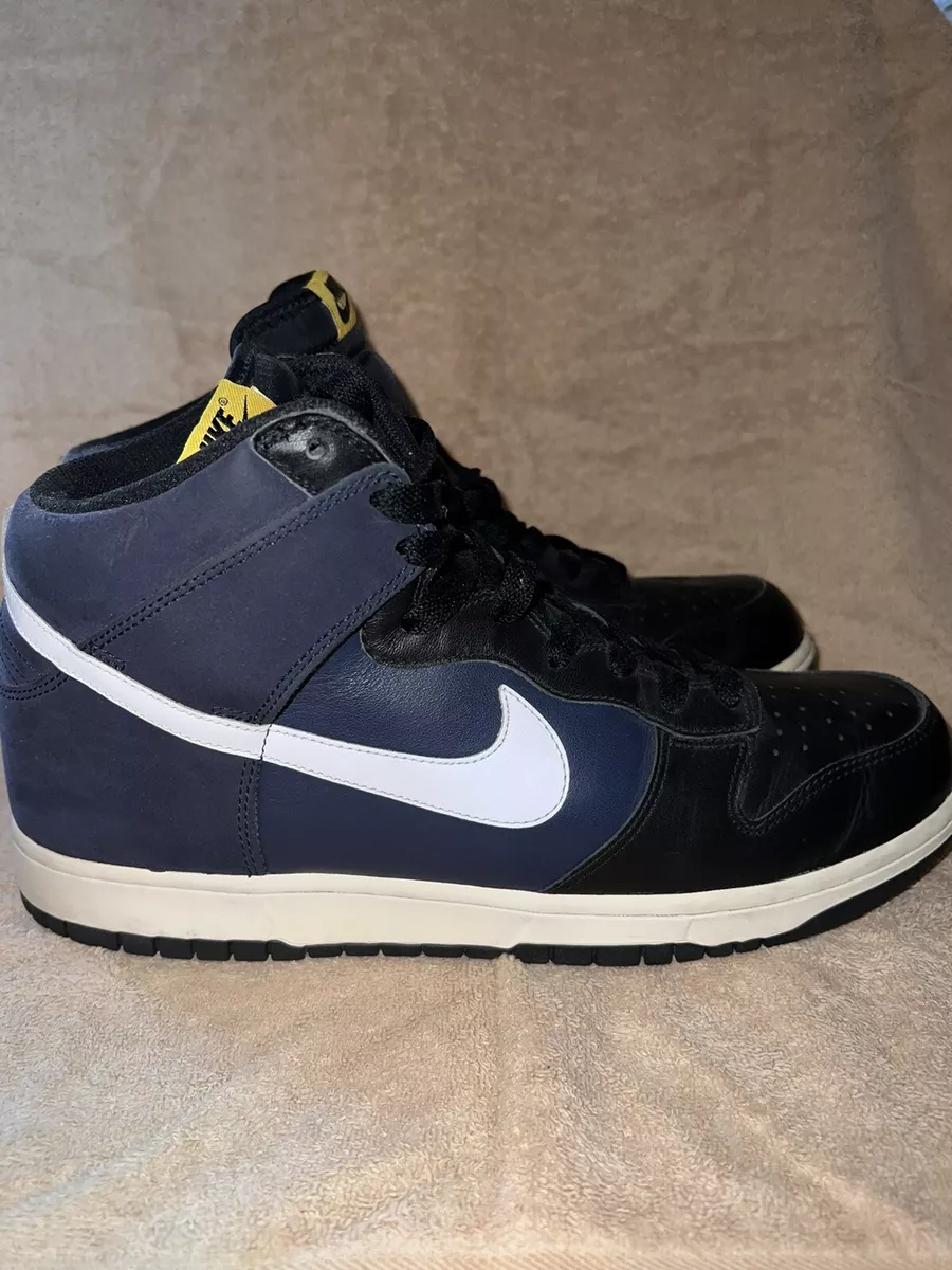 Very Rare! Nike Dunk High – Obsidian/White/Black - Size 13M