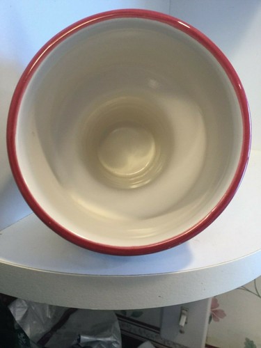 Pfaltzgraff DELICIOUS Ice Cream Cone Dessert Cups Apple Floral Butterfly Cranb - Picture 6 of 10