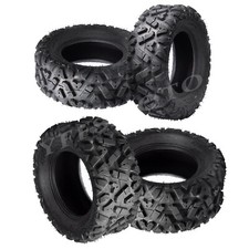 2/4 Set 25x8-12 25x10-12 Front Rear Tires for ATV UTV Lawn Mower Buggy Go Kart