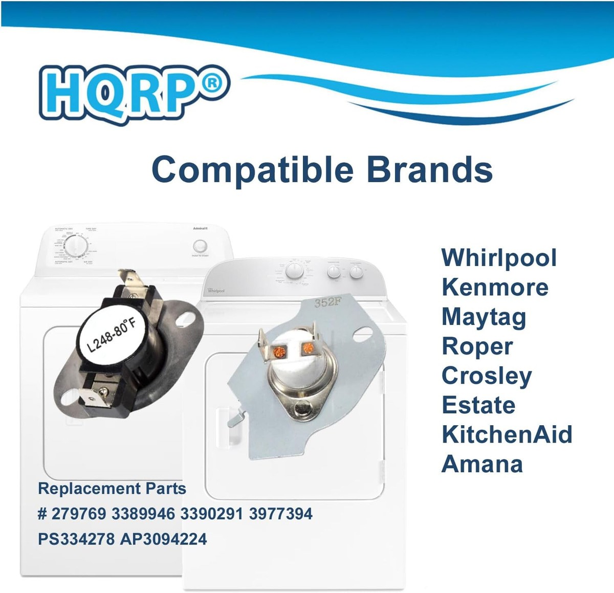 GHJ567RE W10237959 Interruttore Porta Asciugatrice For - Foto 1