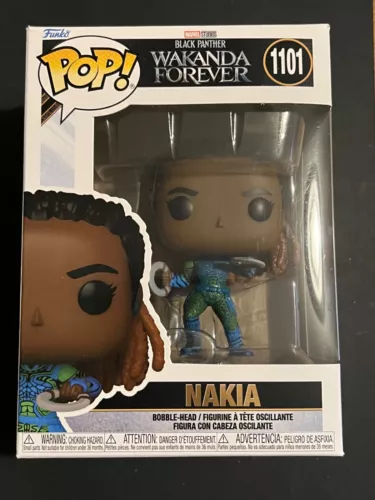 Funko Pop Marvel Pantera Negra Wakanda Forever Nakia 1101