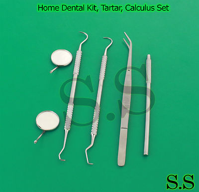 Home Dental Kit, Tartar, Calculus, Scrapping, Foreign Body Object Removal