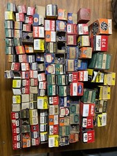 GE Sylvania RCA NOS and Used Vintage Vacuum Tubes Radio AMP Tubes Lot of 190 