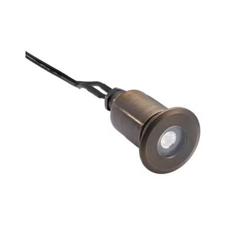 KICHLER Low Voltage Recessed Centennial Brass Hardwired Well Light