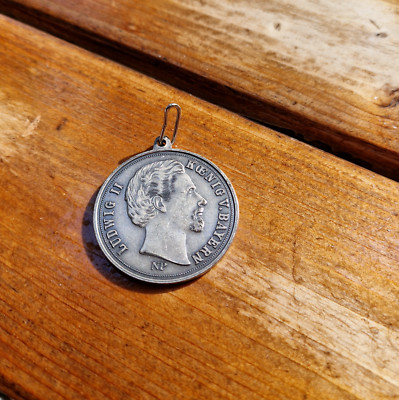 Bayern, Medaille König Ludwig II. von Bayern (Neuprägung) Anhänger