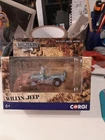 CORGI MILITARY LEGENDS CS90633 WILLYS JEEP SEEBEES CORP BNIB