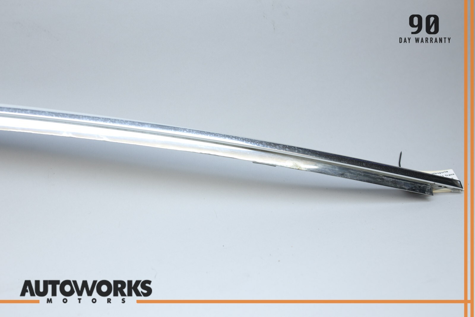 04-08 Maserati Quattroporte M139 Rear Right Door Glass Cover Trim Molding OEM