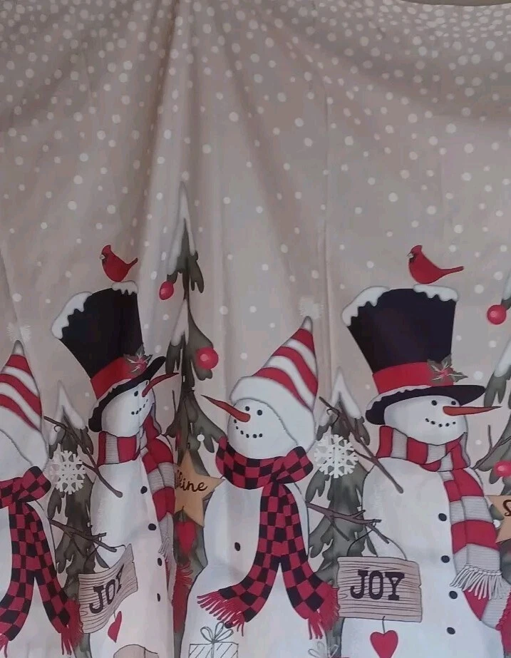 Cortina de ducha Winter Wonderland 70" x 72" Foto 2 de 3