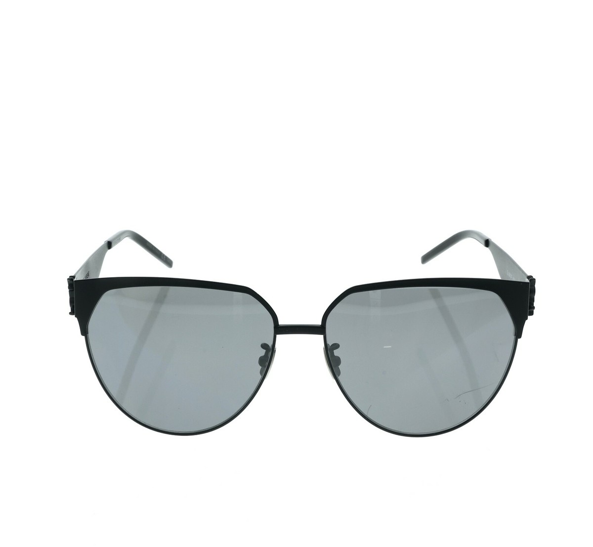 Yves Saint Laurent SL M43/F Round 61mm Black Woman's
