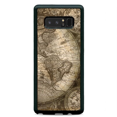 Rustic World Map Sail Case Cover For Samsung Galaxy S23 S22 Plus Ultra S21+ S20