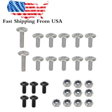 For Yamaha Warrior Banshee Blaster Round Head Fenders Screw Bolts Rebuild Kit