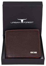 Genuine Leather Minimalist Bifold Wallets For Men RFID Blocking Slim Mens Wallet