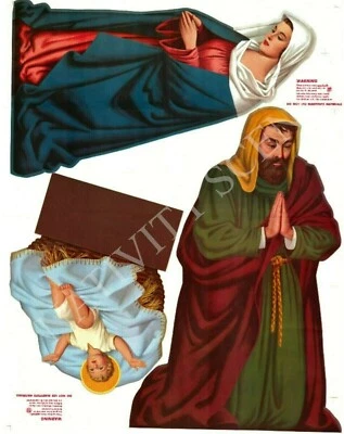 Douglas Fir Plywood Digital Patterns Emailed Directly (1956 Nativity Patterns)