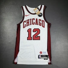 100% Authentic Ayo Dosunmu Nike Bulls City Edition Jersey Size 40 S Motorola