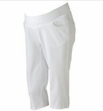 NEW NWT Oh Baby Motherhood Maternity White Un...