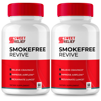 (2 Pack) Sweet Relief Smokefree Blood Capsules SweetRelief Pills (120 Capsules)