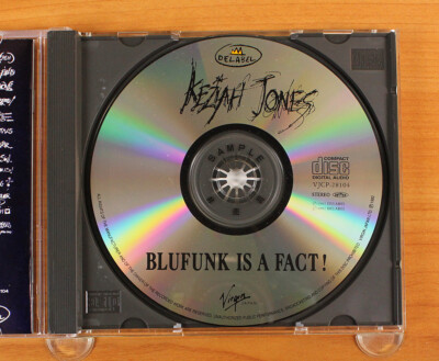 Keziah Jones - Blufunk Is A Fact ! CD (Japan 1992 Virgin Japan