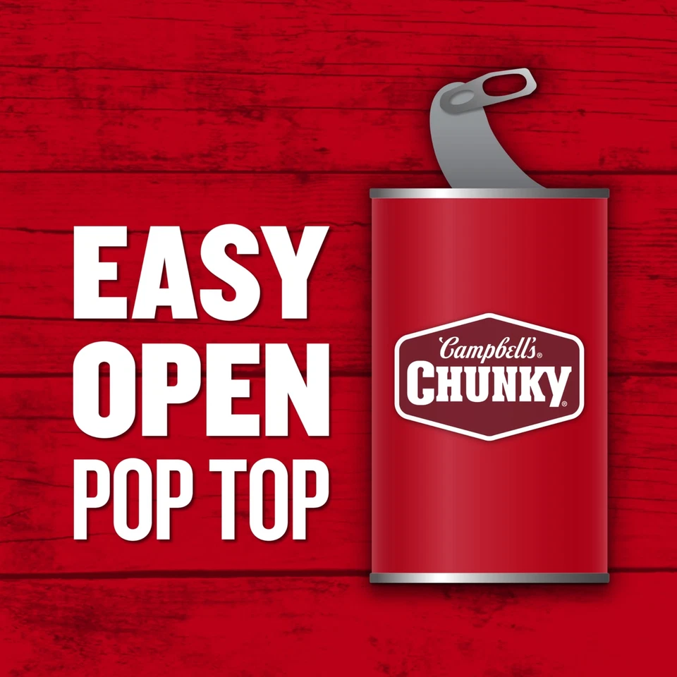 Sopa gruesa Campbell’s estilo pub sopa de pastel de pollo lata de 16,3 OZ (caja de 8) Foto 4 de 4