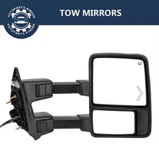 Passenger Side Tow Mirror for 2008-2016 Ford F250 F350 F450 F550 Power Heated RH