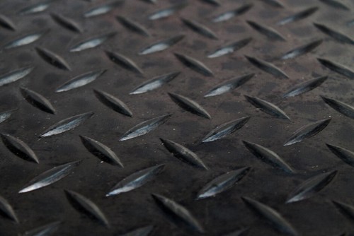 TDCI 110 utility black rear load area rubber mat set fits land rover defender - Picture 5 of 6