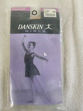 Danskin 58 Girl's Size Toddler 2T-4T Suntan DuraSoft Nylon Tights