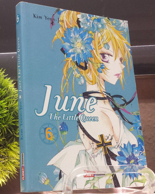 Manga June The Little Queen Band 6 Anime Kim-Jeon-Joo Comic gut-sehr gut M7