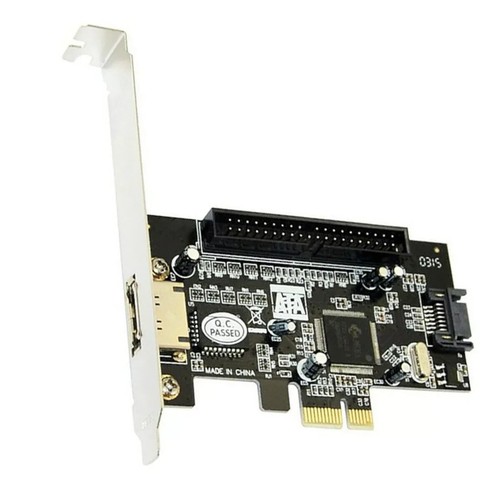 SATA / eSATA / IDE PCI-E Raid Controller PCI-E Express Adapter Karta - Zdjęcie 5 z 5