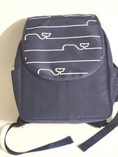 Vineyard Vines Navy Blue Baby Boys Girls Backpack Diaper Bag, Missing Changing