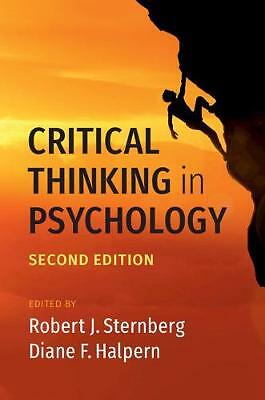 Critical Thinking in Psychology Sternberg Halpern Hardback 9781108497152 2e