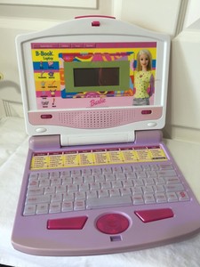 barbie b book learning laptop
