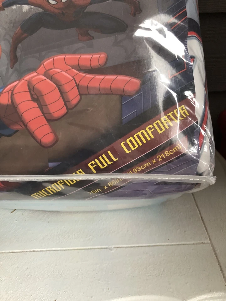 New marvel Ultimate Spider-Man Full Comforter 76x86 SKU WR30 - Image 2 of 4