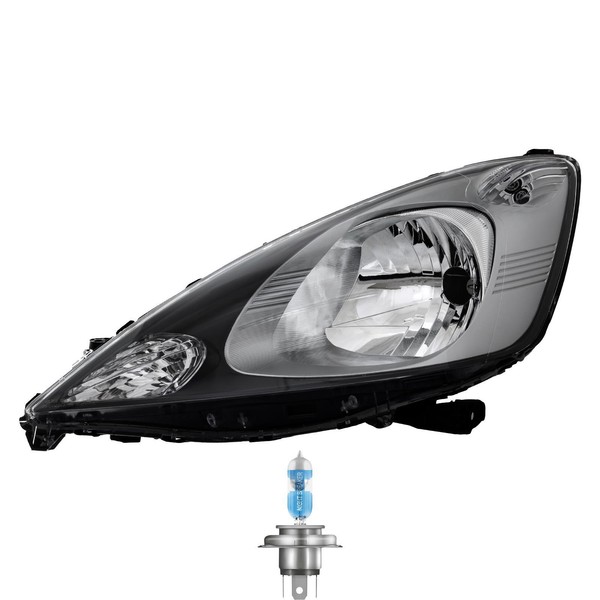 Halogen Scheinwerfer Frontscheinwerfer Links H4 FüR Honda Jazz III Inkl. Lampen-image
