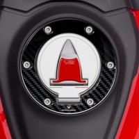3D Harz-Aufkleber FüR Ducati Multistrada V2 V2S 2025-2026 Tankdeckelschutz