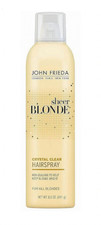 John Frieda Sheer Blonde Crystal Clear Hair Spray For All Blondes 8.5 oz New