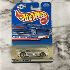 Hot Wheels 1998 First Editions 19/40 Panoz GTR-1 #657 White 18545 Mattel Wheels
