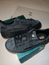 Puma Suede Platform Elemental Black 362224-01 Women  s Size 7.5 NEW