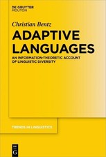 Christian Bentz Adaptive Languages (Hardback)