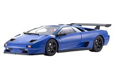 KyoshoOriginal 1/18 Lamborghini Diablo SVR Blue Finished Product Resin Model Car