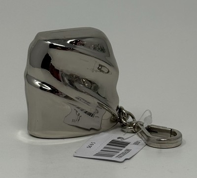 NEW BATH & BODY WORKS CHROME METAL HARD POCKETBAC HOLDER HAND SANITIZER CASE
