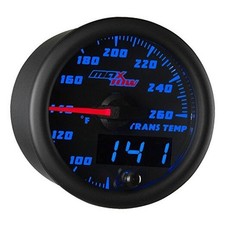 Double Vision 260 F Transmission Temperature Gauge Kit - Includes Electronic