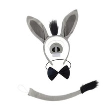 Donkey Costume Accessories Set Animal Costume Set for Holidays Stage Performance