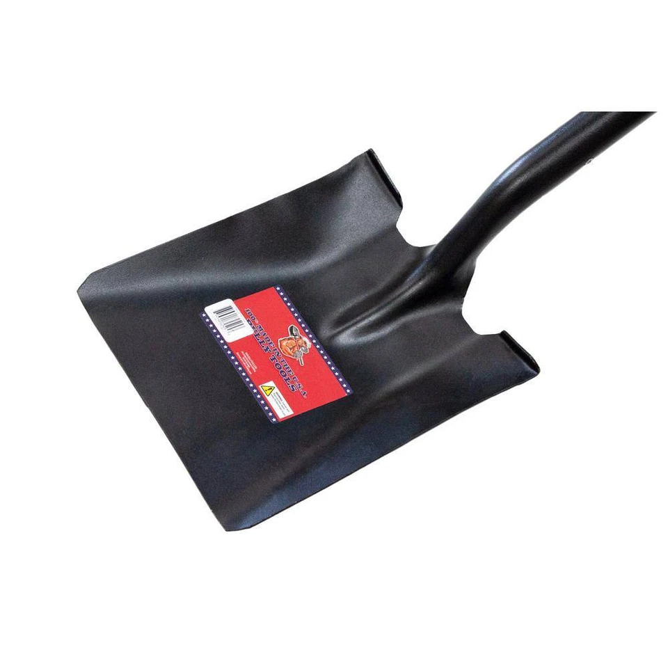 14-Gauge Square Point Shovel with Fiberglass D-Grip Handle - Image 2 of 4