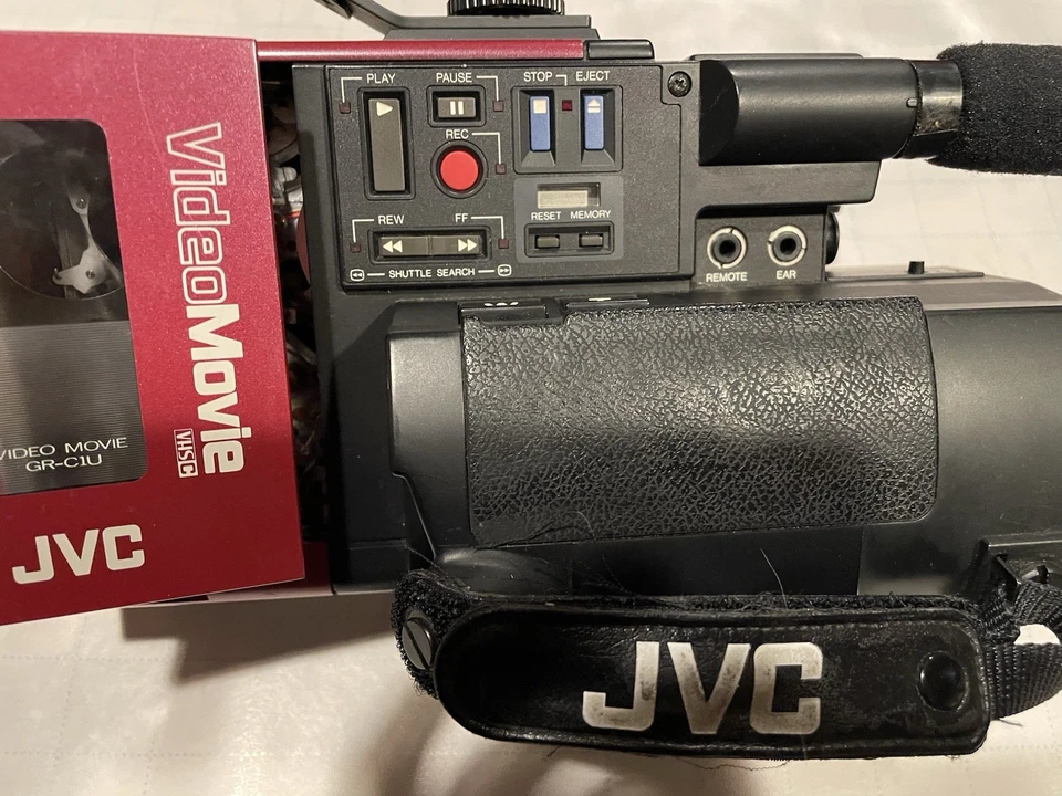 Back to the Future JVC GR-C1U VideoMovie VHS-C Camcorder For Parts/Not Working - Image 4 of 4