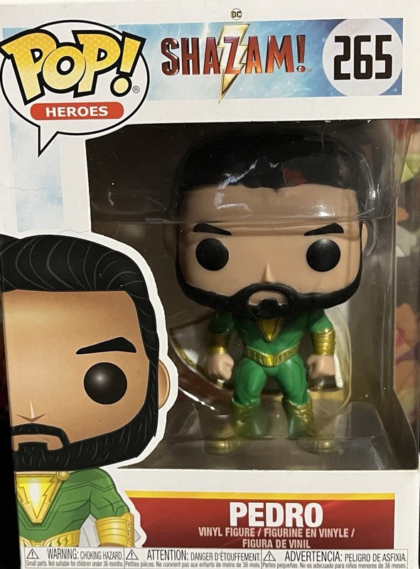 Funko Pop! Vinyl: Shazam! - Pedro #265 Pop! Heroes Vinyl Figure