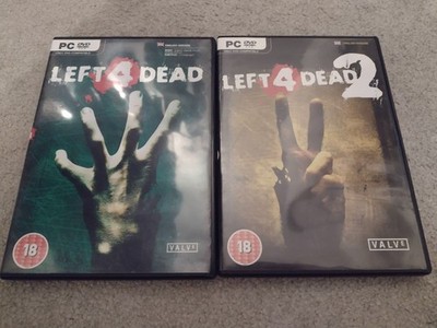 LEFT 4 DEAD 1 & 2 PC DVD BUNDLE - 2008 2009 VALVE ZOMBIE APOCALYPSE - CODES GEBRAUCHT