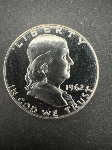 Franklin Half Dollars 1963 and 1962 PROOF