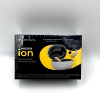 Audien Ion Rechargeable Hearing Aid Noise Reduction 48hr Open Box